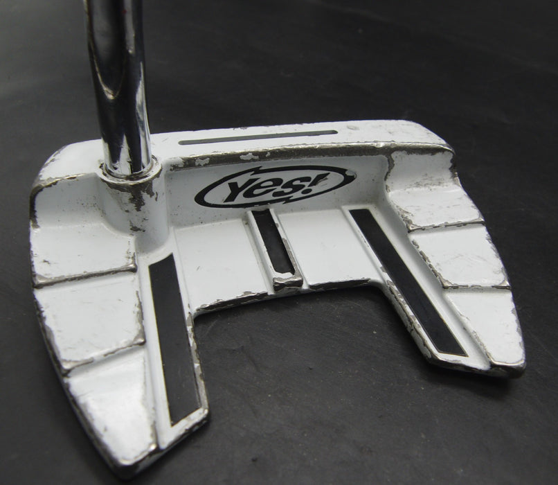 Yes! Golf C-Groove Sandy-12 Mid Putter 80cm Length Steel Shaft PSYKO Grip