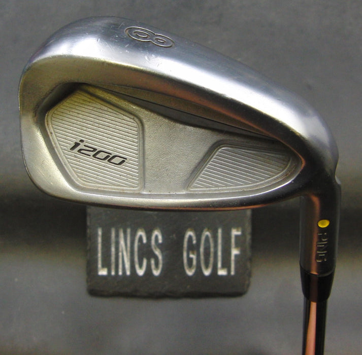 Ping i200 Yellow Dot 8 Iron Stiff Steel Shaft Golf Pride Grip