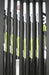 Set of 7x TaylorMade M2 2017 5-SW Irons Stiff Graphite Shafts Black Grips