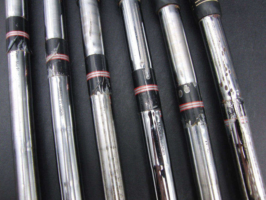 Set of 6x TaylorMade R7 5-PW Irons Stiff Steel Shafts Golf Pride Grips