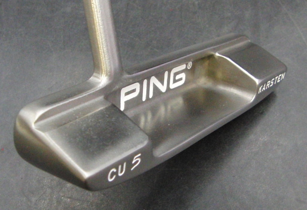 Refurbished & Paint Filled Ping Cu 5 Karsten Putter Steel Shaft 89cm PSYKO Grip