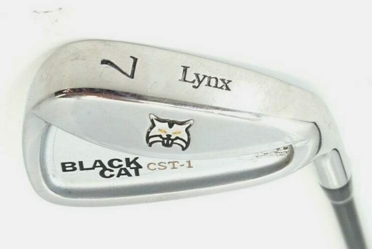 Lynx Black Cat CST-1 7 Iron Regular Graphite Shaft Golf Pride Grip