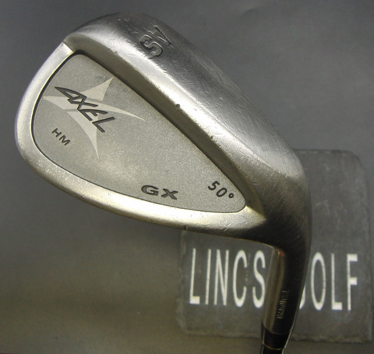 TSURUYA AXEL HM GX 50° Gap Wedge Stiff Graphite Shaft Golf Pride Grip