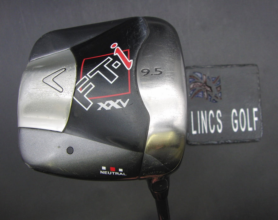 Callaway FT-i XXV 25th Anniversary 9.5° Driver Stiff Graphite Shaft