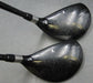 Set of 2 Japanese Fitway 18° 5 & 21° 7 Hybrids Stiff Graphite Shafts