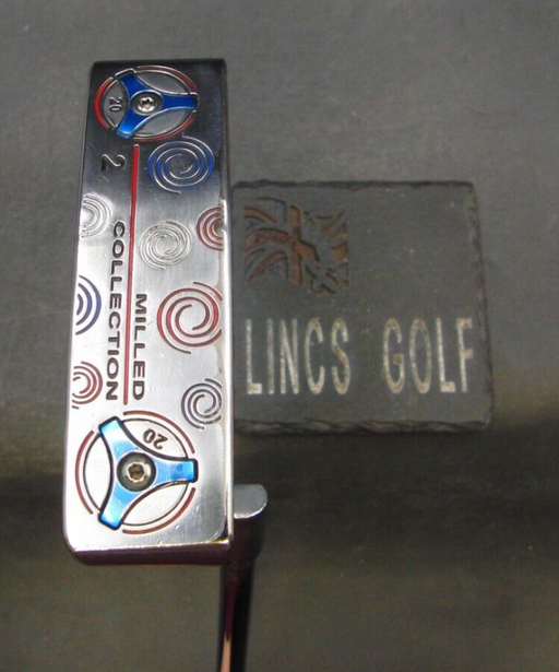 Odyssey Milled Collection 2 Putter Steel Shaft 89cm Length Wrapped Grip