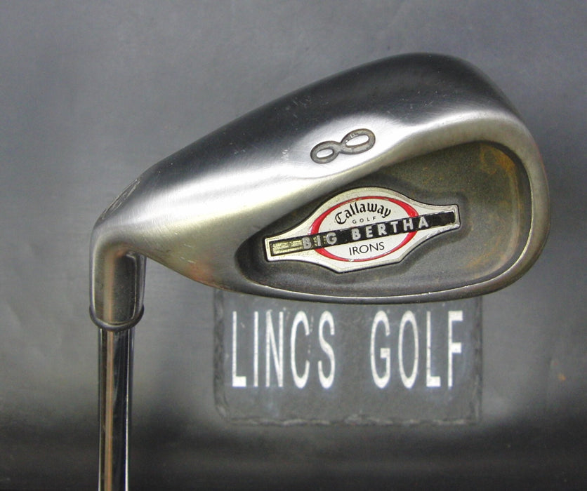 Left Handed Callaway Big Bertha 2002 8 Iron Regular Steel Shaft Callaway Grip
