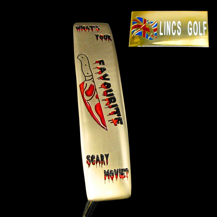 Custom Milled Ping Pal Scary Movie PSYKO Engraved Putter 86cm In Length Steel