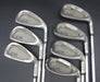 Set of 7x XXIO Tour Special 4-9 + AW Irons Regular Steel Shafts Royal Grips*