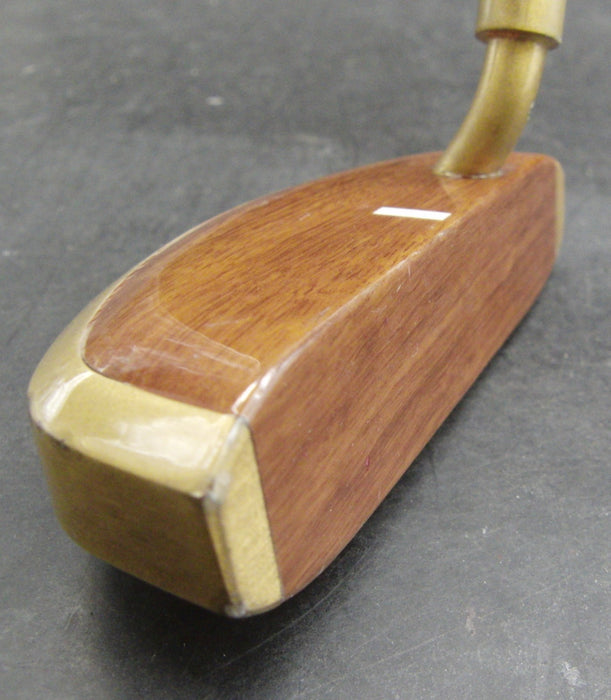 Black Maire Gold Special Putter Steel Shaft 90cm Length Black Maire Grip