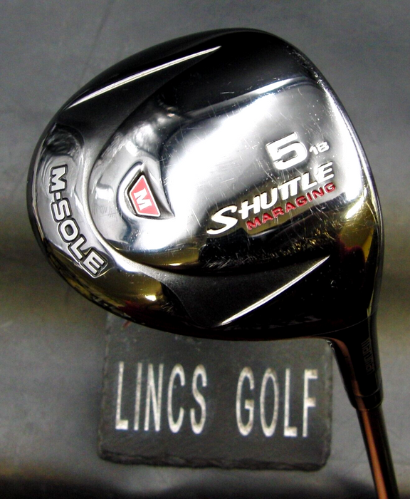 Ladies Maruman Shuttle Maraging M-Sole 18º Black 5 Wood Ladies Graphite Shaft