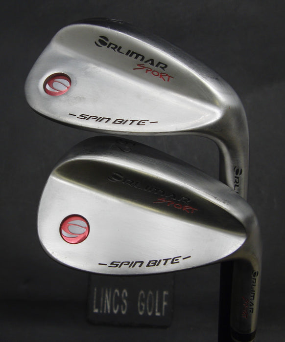 Set of 2 Orlimar Sports Spin Bite Gap & Sand Wedges Regular Graphite Shafts