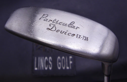 Particular Device EX-735 Chipper Regular Steel Shaft Black Grip