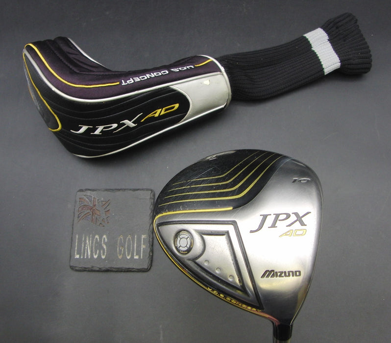 Mizuno JPX AD 10° Driver Regular Graphite Shaft Mizuno Grip + Head Cover
