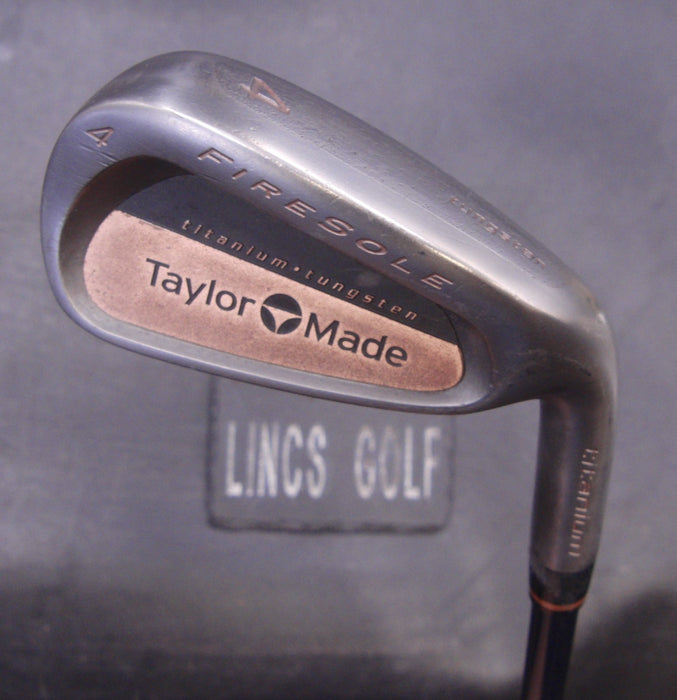 TaylorMade FireSole 4 Iron Regular Graphite Shaft Sniper Grip
