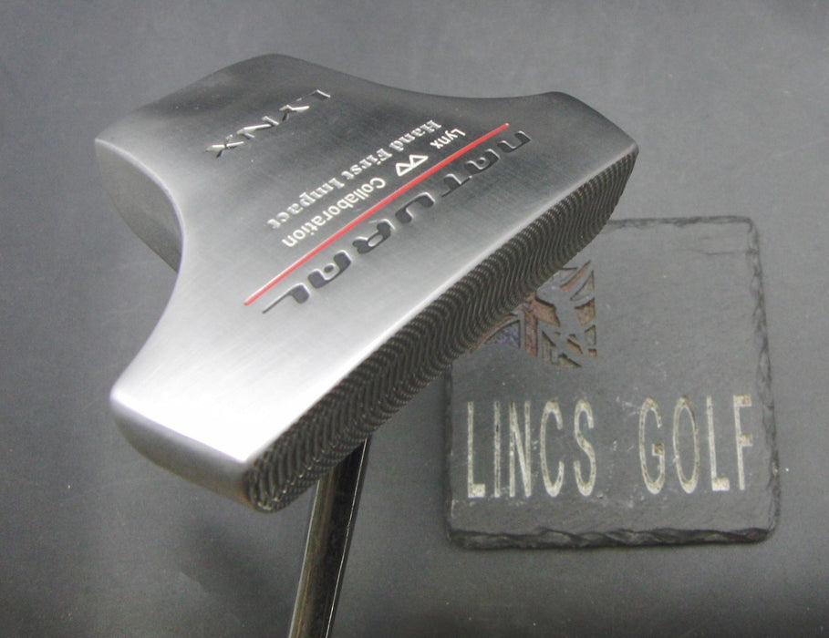 Lynx Natural Collaboration Putter Steel Shaft 87cm Length Psyko Grip