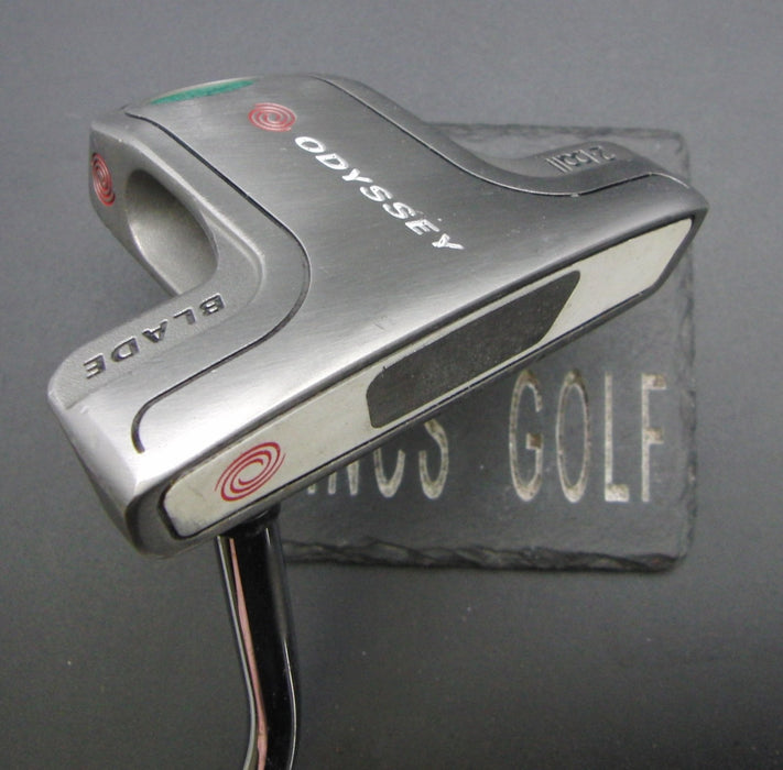Odyssey White Steel 2-Ball Blade Putter 86cm Length Steel Shaft PSYKO Grip*