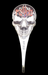 New PSYKO Skull Gothic Golf Divot Repair Tool Pitchmark