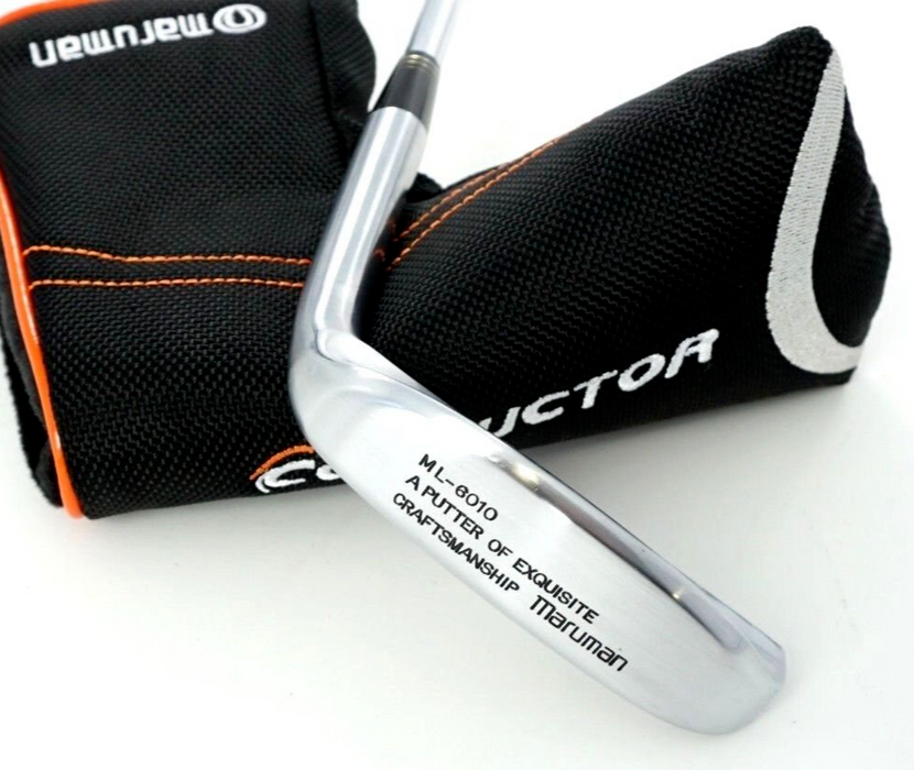 Maruman Conductor ML 6010 Napa Putter steel Shaft 89cm  Maruman Grip +Head Cover