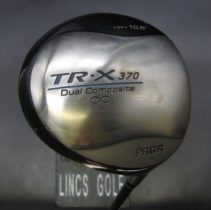 PRGR TRX-370 Dual Composite 10.5° Driver Senior Graphite Shaft Golf Pride Grip