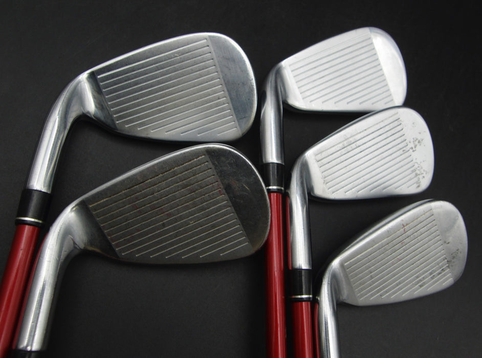 Set of 5x TaylorMade Aeroburner 6-PW Irons Regular Graphite Shafts