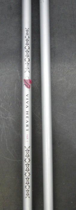 Set of 2 Ladies Viva Heart 20° 4 Wood 24° 4 Hybrid Ladies Graphite Shafts