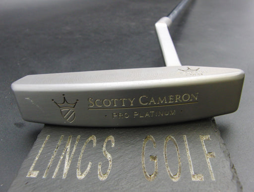Titleist Scotty Cameron Pro Platinum Putter Steel Shaft 86cm Length Psyko Grip