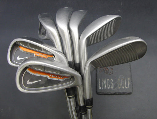 Set of 7x Nike Ignite 4-PW Irons Uniflex Steel Shafts Nike Grips