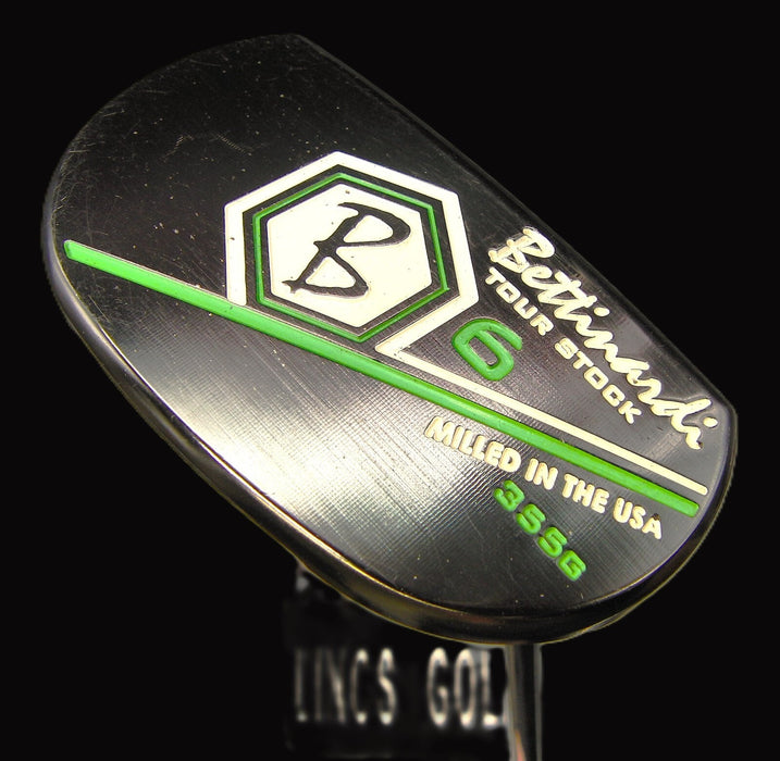 Bettinardi Tour Stock 6 Putter Steel Shaft 87cm Length Golf Pride Grip*