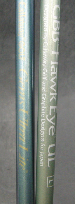 Set of 2 Callaway Great Big Bertha 4 & 7 Woods Ladies Graphite Shafts
