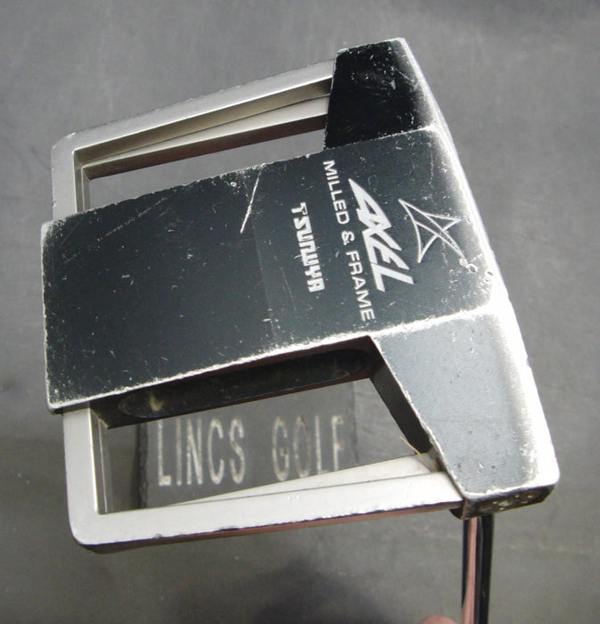 Tsuruya Axel Milled & Frame Putter 86cm Length Steel Shaft WestGolf Grip