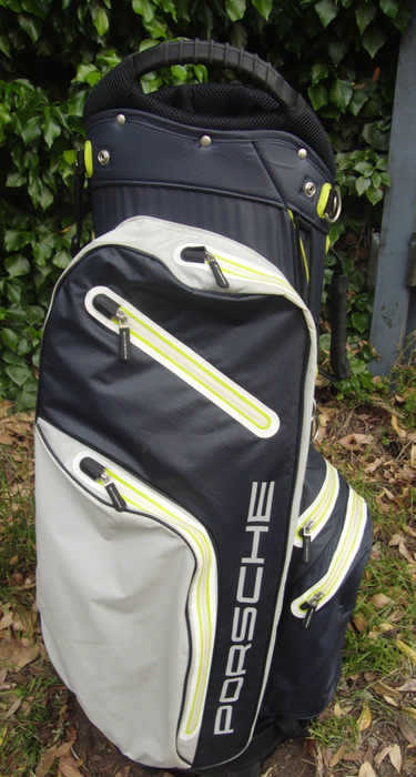 14 Division Porsche Golf Stand Cart Carry Trolley Golf Clubs Bag**