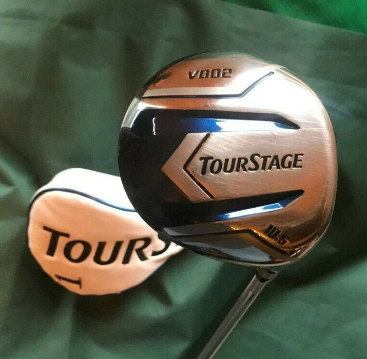 Bridgestone Tour Stage V002 10.5° Driver Stiff Graphite Shaft Tour Stage Grip
