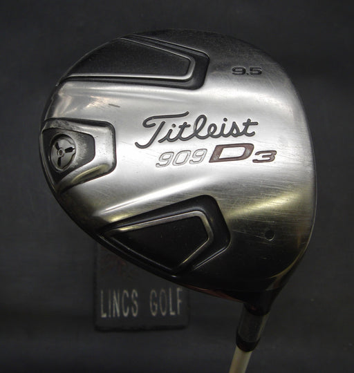 Titleist 909 D3 9.5° Driver Stiff Graphite Shaft Cadero Grip*