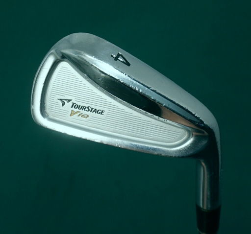 Bridgestone Tour Stage ViQ 4 Iron Regular Graphite Shaft Golf Pride Grip