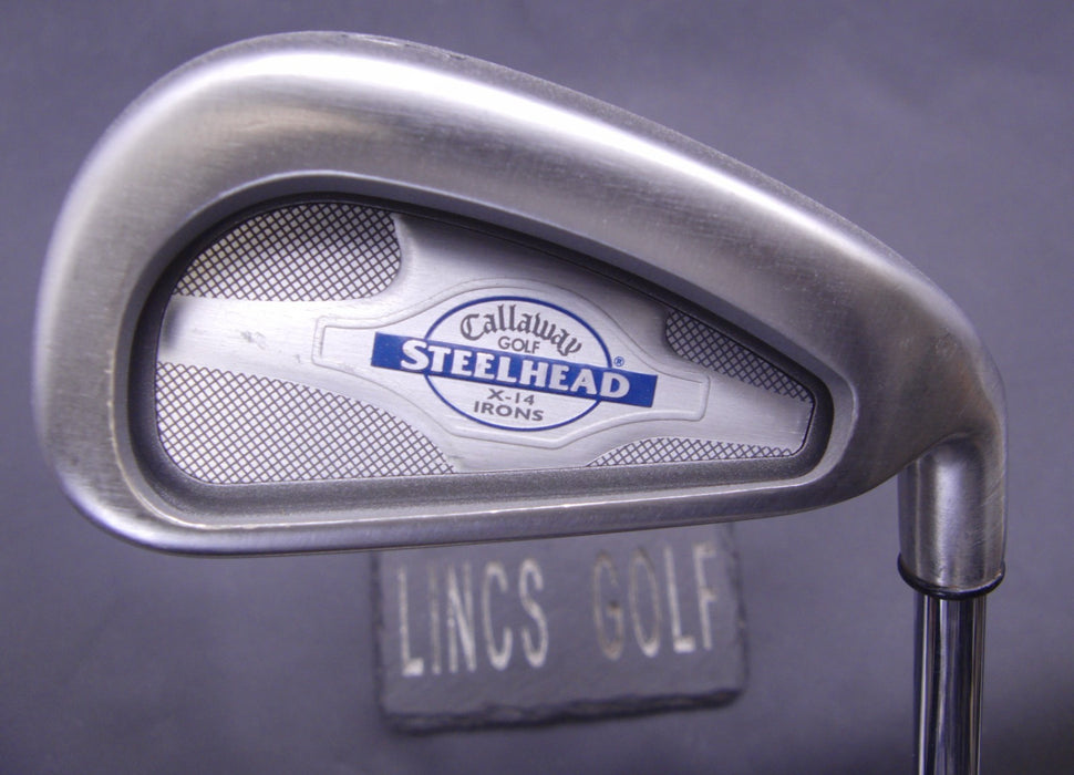 Callaway Steelhead X-14 3 Iron Stiff Steel Shaft Royal Grip