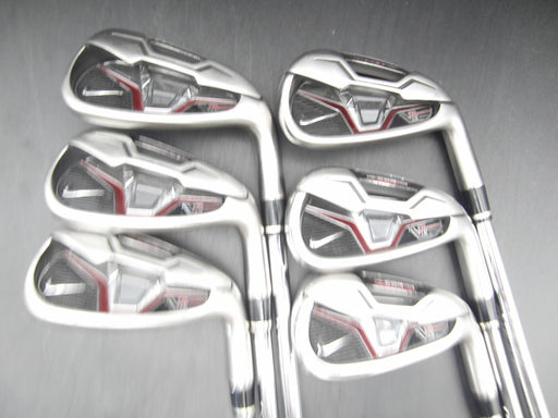 Set of 6x Nike VRS Irons 5-PW Stiff Steel Shafts Nike Grips