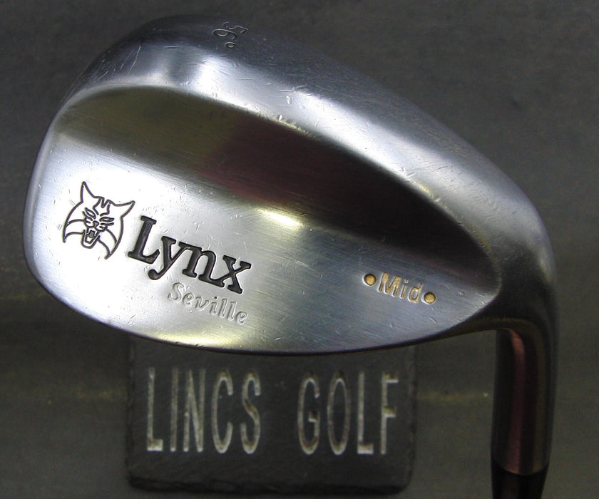 Lynx Seville Mid 56° Sand Wedge Regular Steel Shaft Lynx Grip
