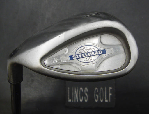 Left Handed Callaway Steal Head X-14 Lob Wedge Regular Steel Shaft Callaway Grip