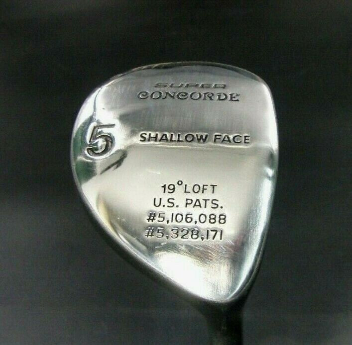Japanese Super Concorde Shallow Face 19° 5 Wood Regular Graphite Flex