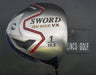 Sword IZU Max VX 10.5° Driver Regular Graphite Shaft Sword Grip