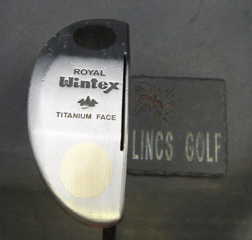 Royal Wintex Titanium Face Putter Steel Shaft 88cm Length Pro Line Grip