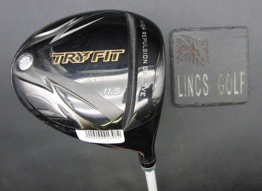 Try Fit High Repulsion Groove 11.5° Driver Regular Graphite Shaft