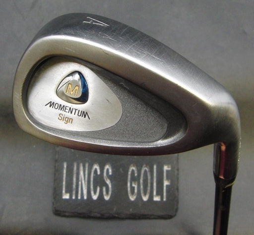PowerBilt Momentum Sign Gap Wedge Regular Graphite Shaft Momentum Grip