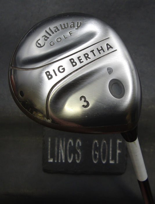 Ladies Callaway Big Bertha 3 Wood Ladies Graphite Shaft Callaway Grip