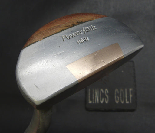 Power Bilt HBW Putter Wooden Shaft 88cm Length Black Grip