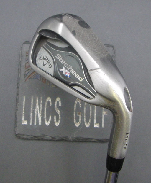 Callaway Steelhead XR 360 CF 6 Iron Stiff Steel Shaft Callaway Grip
