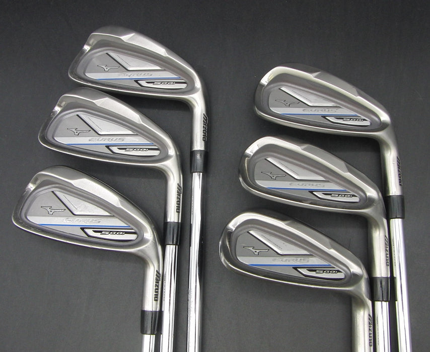 Set of 6x Mizuno Eurus 5Go 5-PW Irons Uniflex Steel Shafts Mizuno Grips*