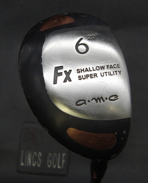 AMC FX Shallow Face 20° 6 Hybrid Regular Graphite Shaft Tour Arrow Grip