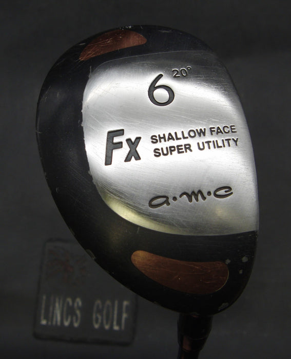 AMC FX Shallow Face 20° 6 Hybrid Regular Graphite Shaft Tour Arrow Grip